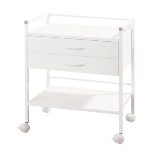 Capri tarvikepöytä,  2 vetolaatikkoa