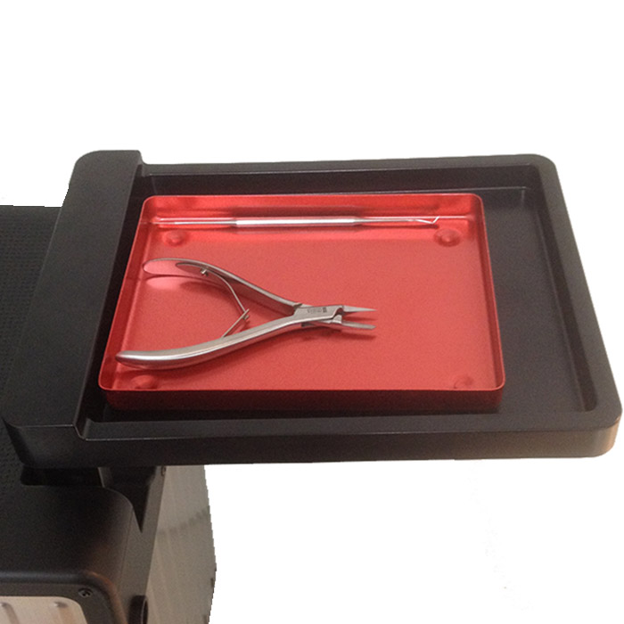 Kotikäyntilaukku pyörillä, titaani - Image 2