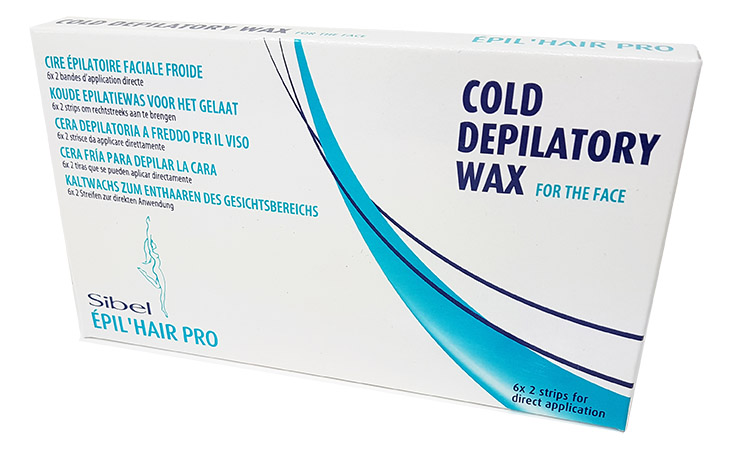 Sibel Kylmävahaliuskat kasvoille 6kpl