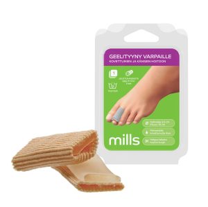 Mills Geelityyny varpaille 10 cm, 1 kpl, myyntip.