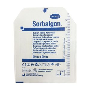 Sorbalgon haavasidos 5 x 5 cm, 1 kpl