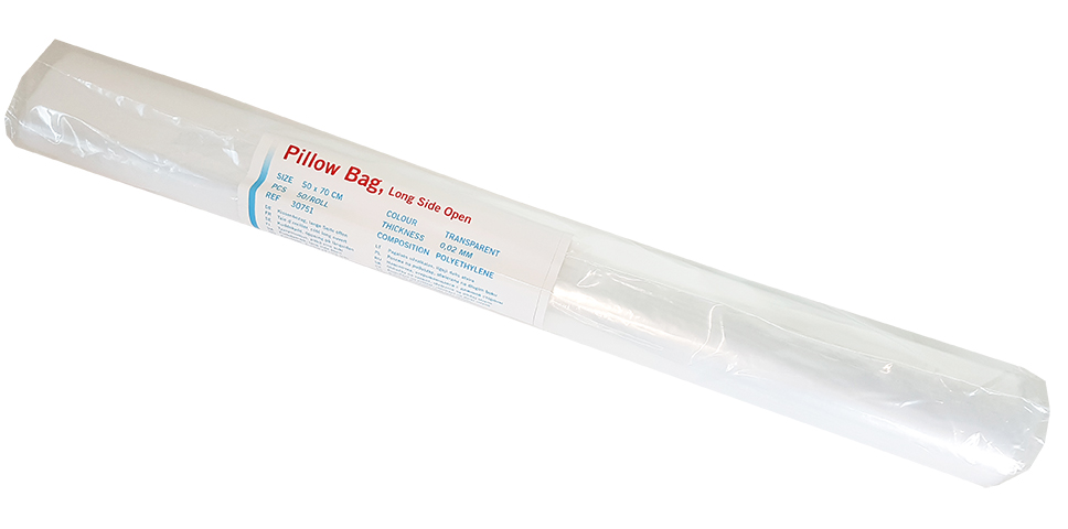 Vatipussi rullassa 70x50cm, 50 kpl