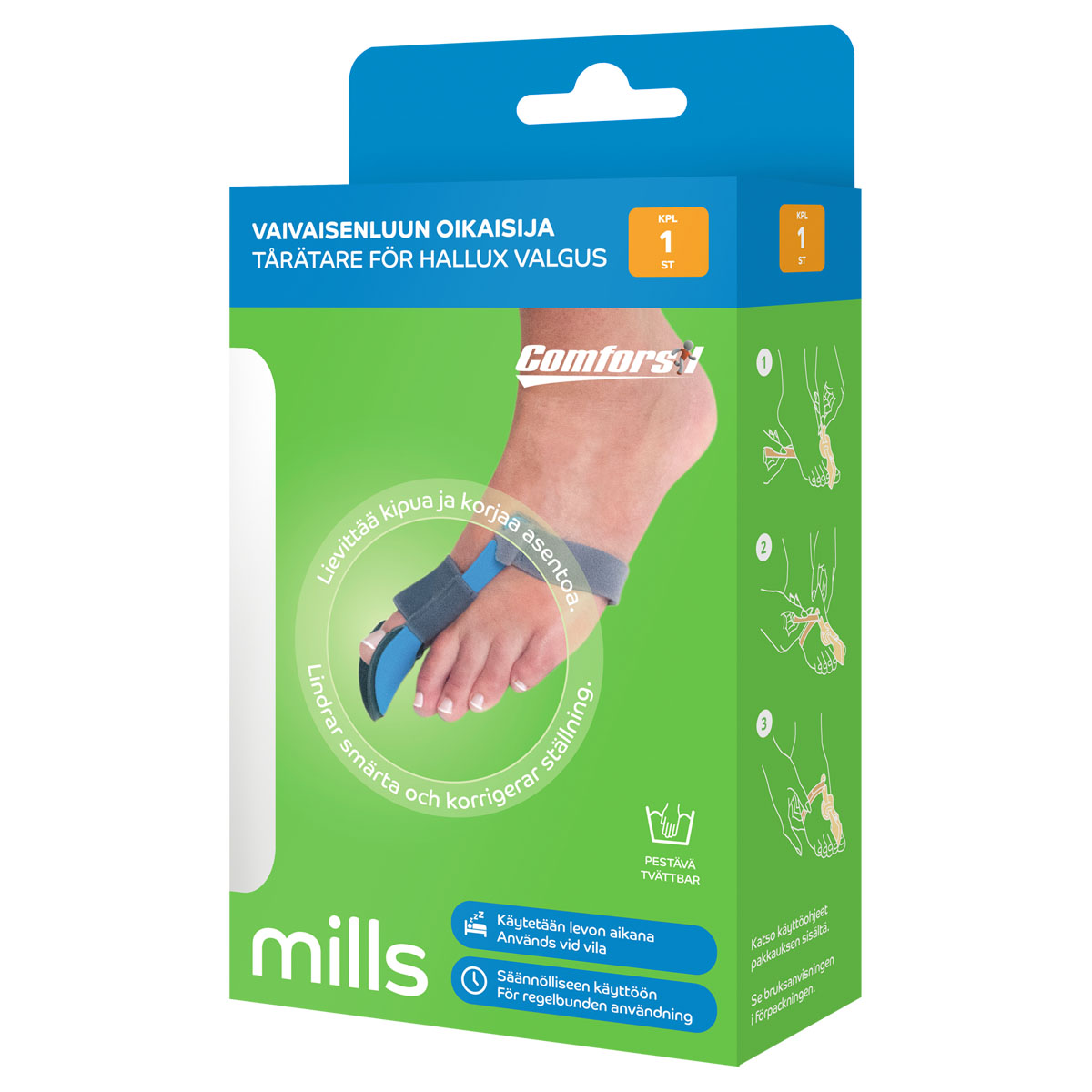 Comforsil Vaivaisenluun oikaisija