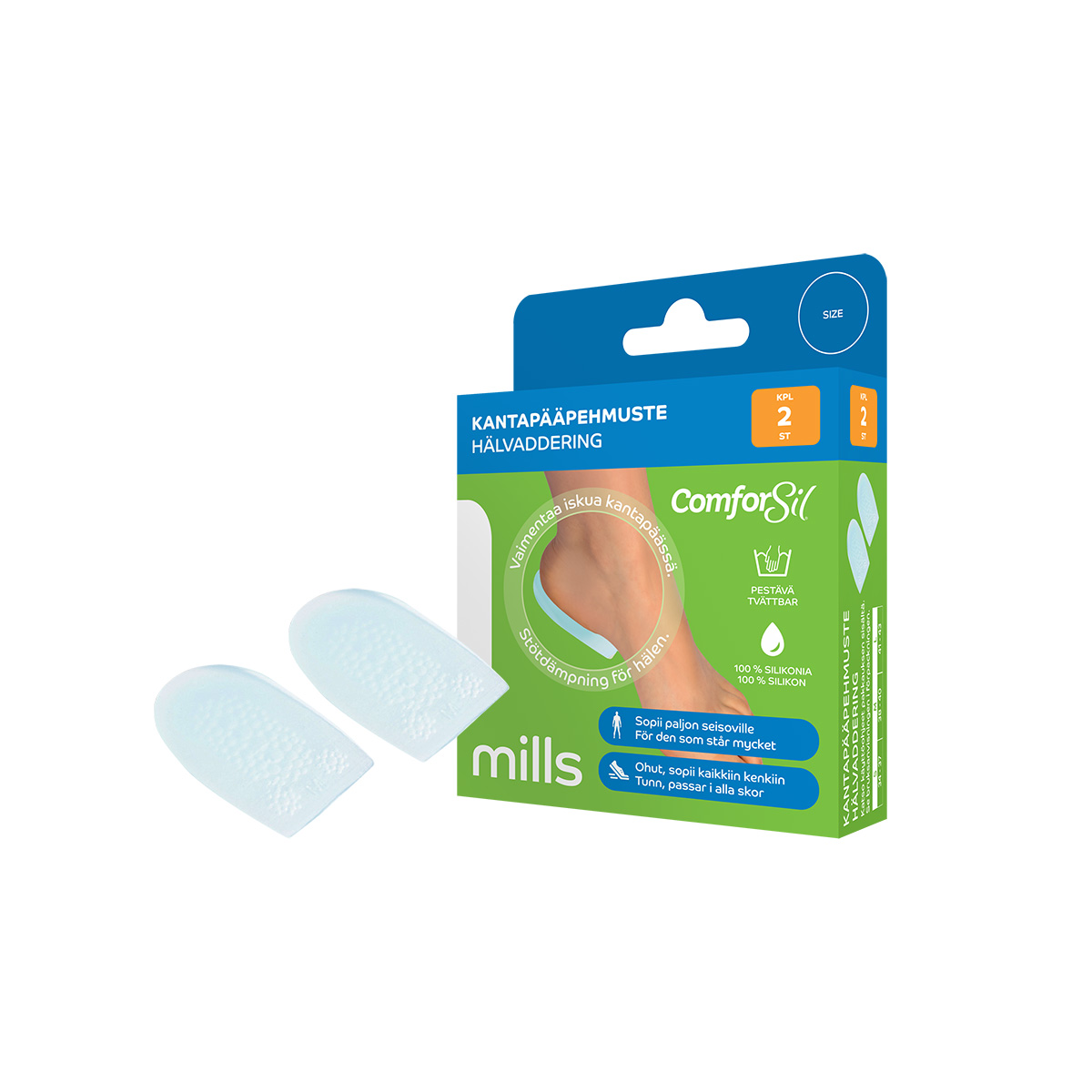 Comforsil Kantapääpehmuste