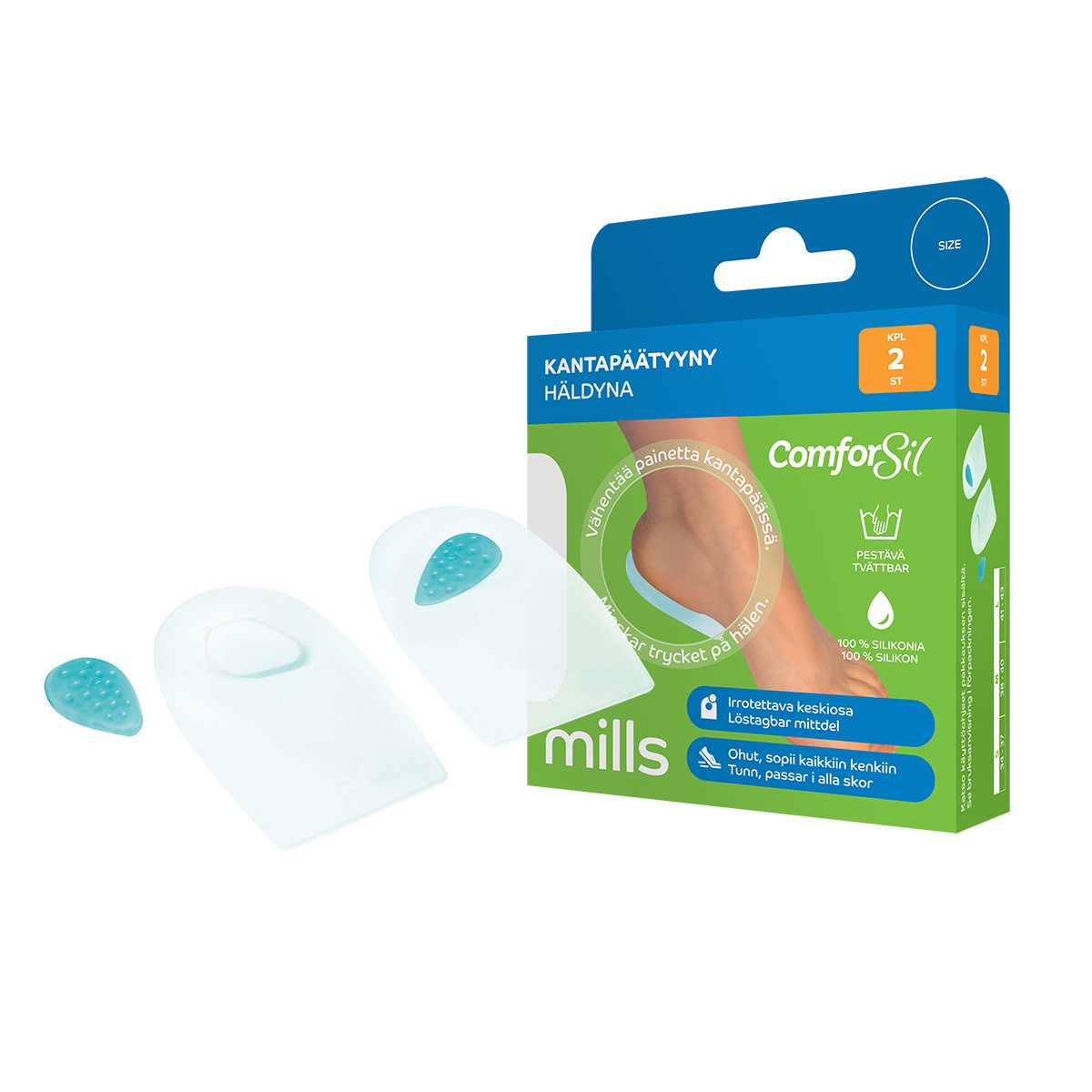 Comforsil Kantapäätyyny