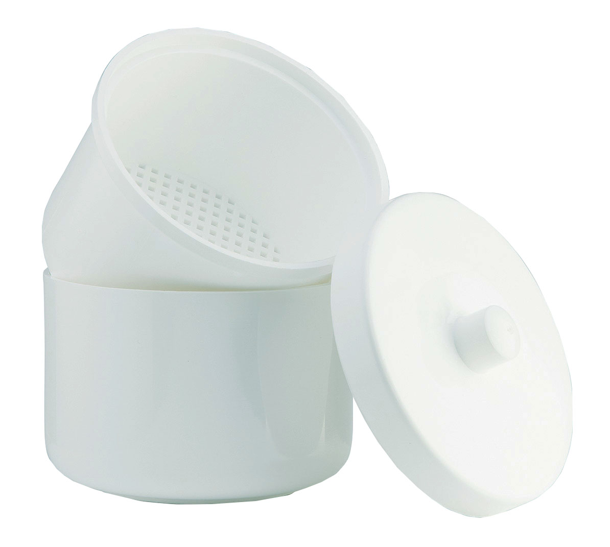 Pyöreä desinfiointiastia poranterille