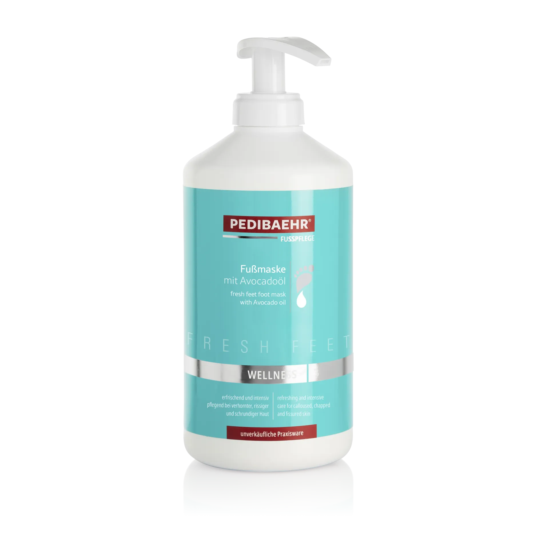 Pedibaehr Virkistävä jalkanaamio, 500 ml