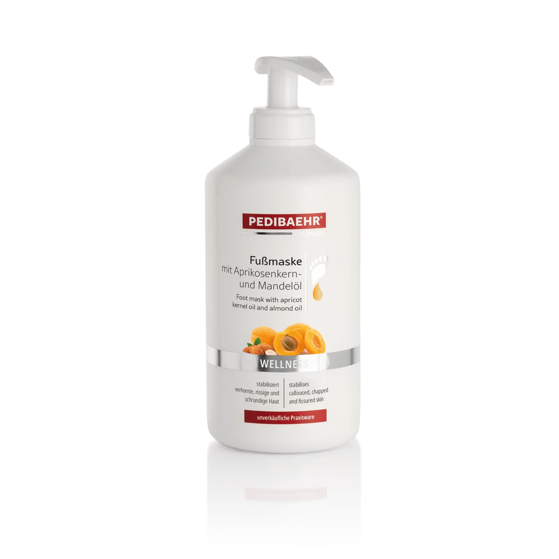Pedibaehr Aprikoosi jalkanaamio 500 ml