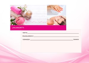 Lahjakortti ″Hemmotteluhoito″ 10 kpl