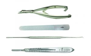 Jalkahoidon välinepaketti