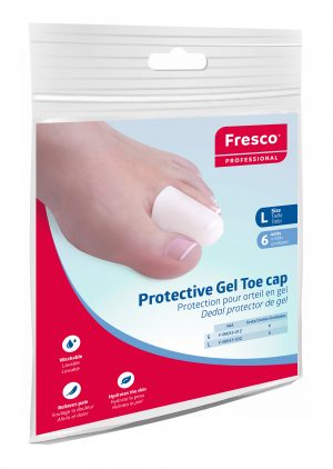 Fresco Geelituppi varpaille 6 kpl