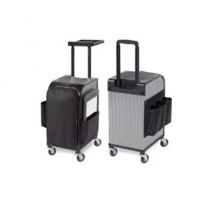 Kotikäyntilaukku pyörillä, titaani