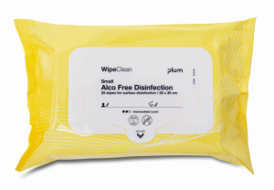 WipeClean Alco Free desinfektiopyyhe, 25 kpl, 20 x 30 cm