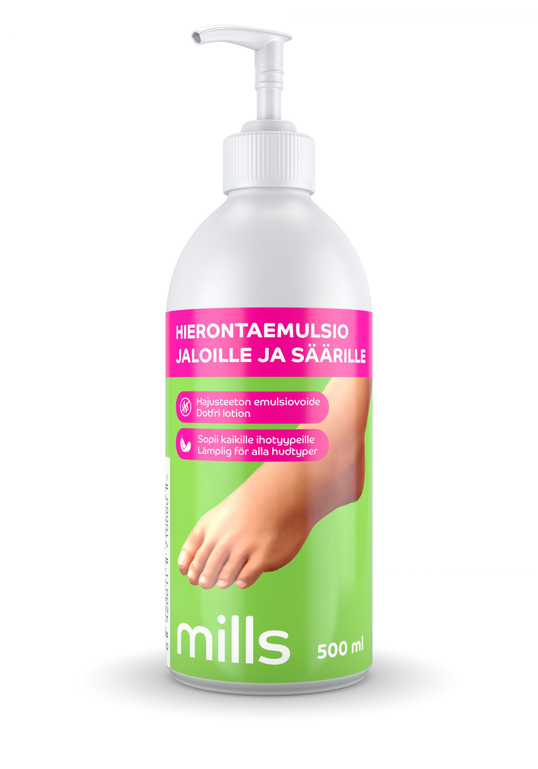 Mills Hierontaemulsio 500 ml