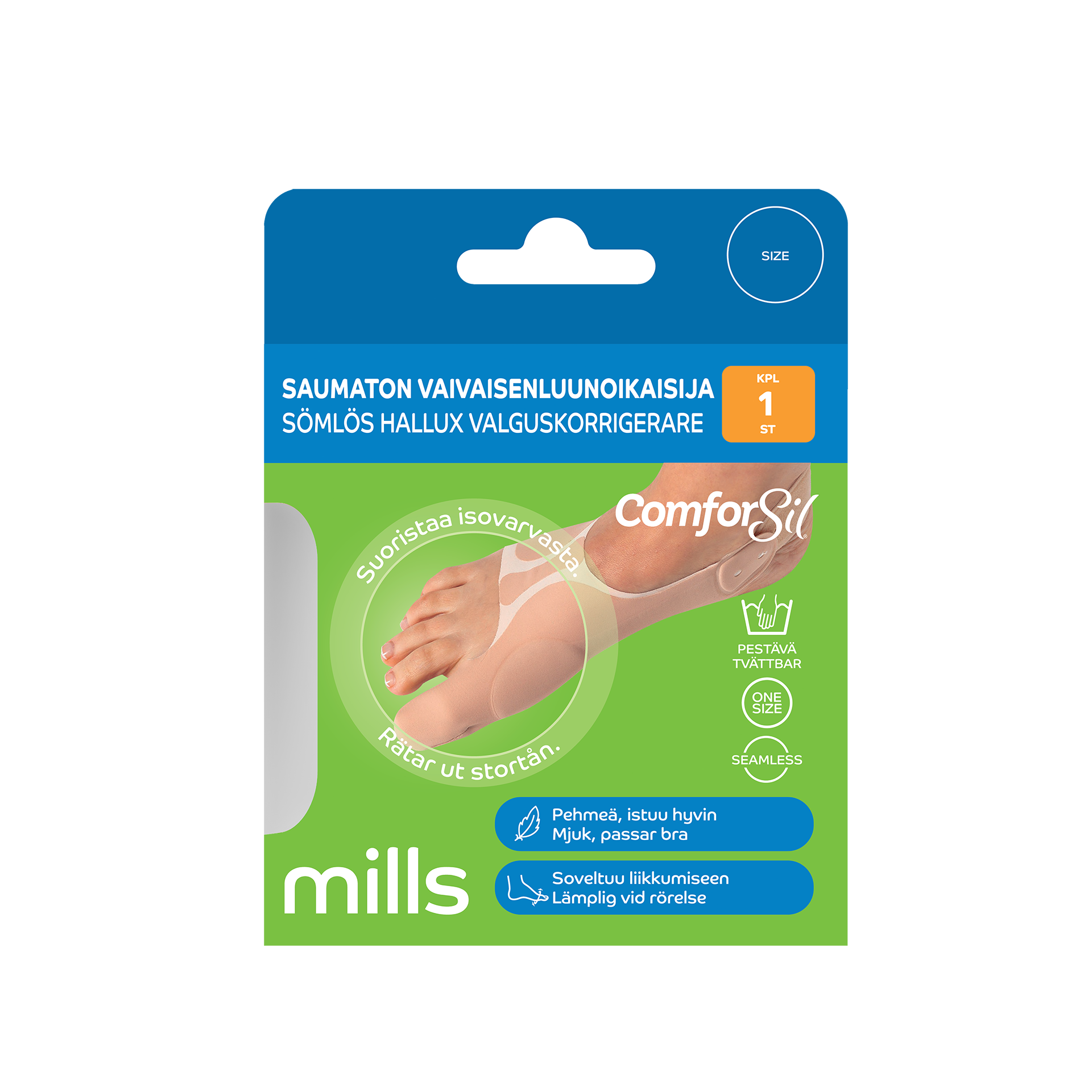 Comforsil Saumaton Vaivaisenluunoikaisija