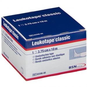 Leukotape Classic urheiluteippi, 3,75 cm x 10 m