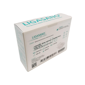 LIGASANO steriili liuska, 6 x 2,5 x 0,4 cm, 10 kpl