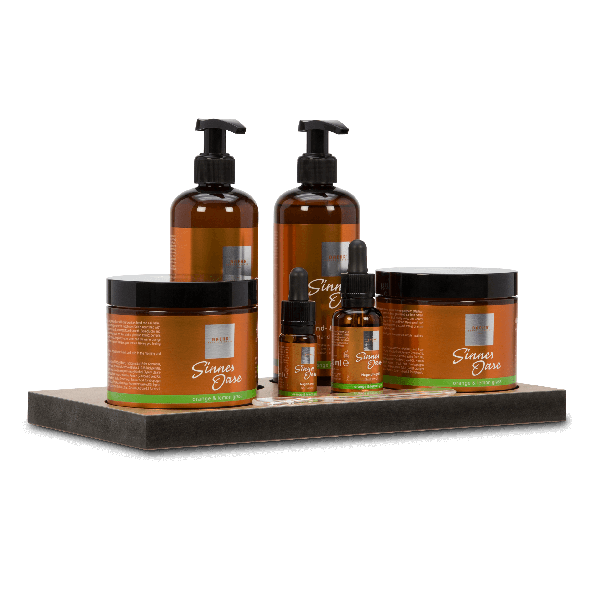 Baehr Sinnes Oase käsihoitopaketti pöytätelineellä - Image 2
