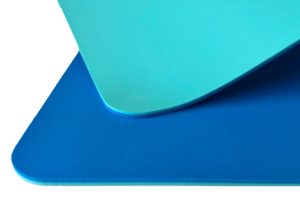 Poron pohjallismateriaali, Fusion (sinivihreä) 4 mm, 137 x 100 cm