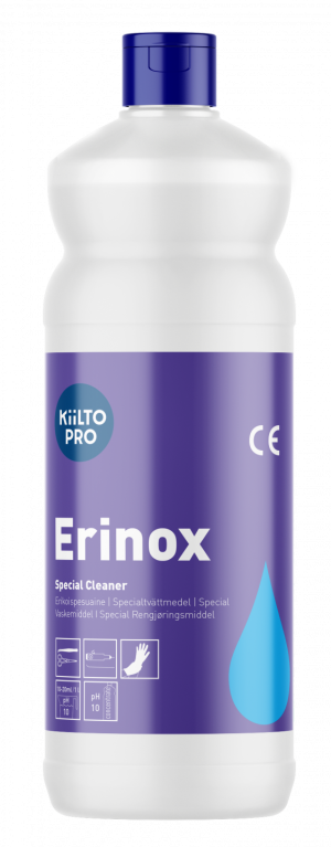 Kiilto Pro Erinox, erikoispesuaine 1 l