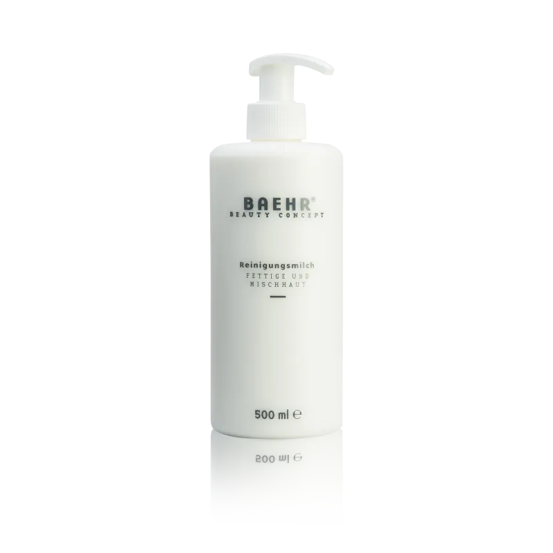 Baehr puhdistusmaito rasvaiselle ja sekaiholle