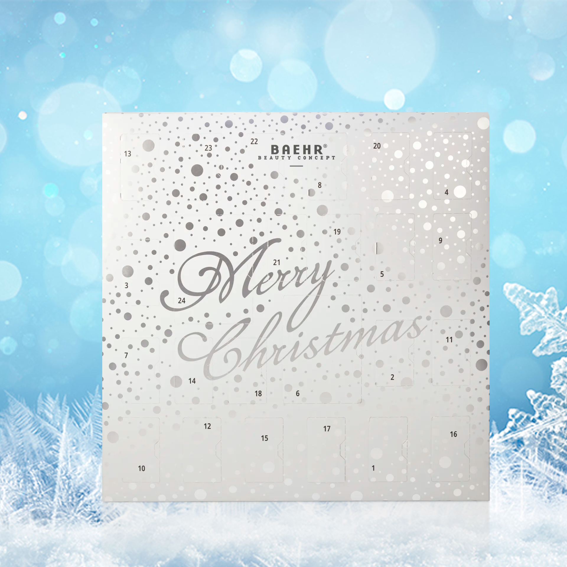Baehr Beauty kosmetiikkakalenteri 2025